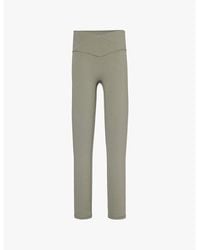 ADANOLA - Ultimate Wrap-Over Stretch-Jersey Leggings - Lyst