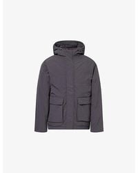 Arne - Flap-Pocket Padded Puffer Jacket - Lyst