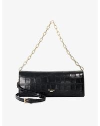 Dune - Bemuse Mock-Croc Leather Shoulder Bag - Lyst