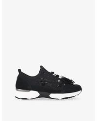 Carvela Kurt Geiger - Tempo Flower Mesh Trainers - Lyst