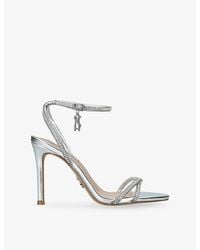 Steve Madden - Juniper R 751 Leather Heeled Sandals - Lyst