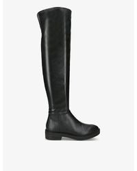 Steve Madden - Leza Faux-Leather Over-The-Knee Boots - Lyst