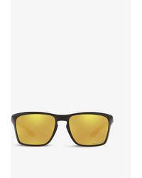 Oakley - Oo9448 Sylas Polarised Rectangular-frame Acetate Sunglasses - Lyst