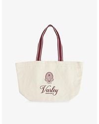 Varley - Robinson Embroidered Cotton Tote Bag - Lyst