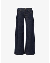 FRAME - The Leo Cotton Denim Jeans - Lyst