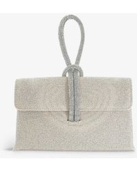 Dune - Brynie Woven Top-handle Bag - Lyst