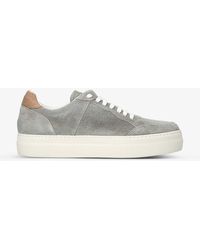Eleventy - Tennis Suede Low-top Trainers - Lyst