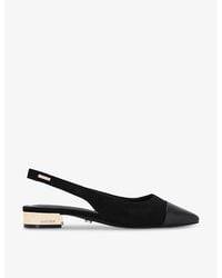 Carvela Kurt Geiger - Amelia Sling-Back Faux-Leather Pumps - Lyst