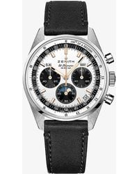 Zenith - Unisex 03.3400.3610/38.c911 Chronomaster Original Triple Calendar Stainless-steel Automatic Watch - Lyst