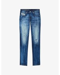 DIESEL - 2019 D-Strukt Slim-Leg Stretch-Denim Jeans - Lyst