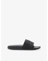 AllSaints - Biggy Rubber Slides - Lyst