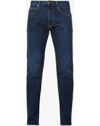 Emporio Armani Straight Leg Denim Jeans 