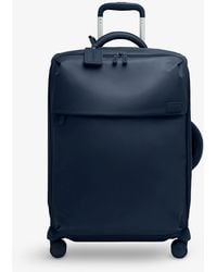 Lipault Plume Medium-trip Nylon Suitcase 63cm - Blue