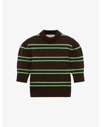 Marni - Striped Cashmere Jumper - Lyst