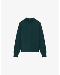 The Kooples - Crewneck Regular-Fit Stretch Cashmere-Blend Jumper - Lyst