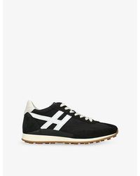 Hogan - Allacciato H699 Suede Trainers - Lyst