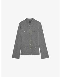 Zadig & Voltaire - Lucy Wool And Cashmere Cardigan - Lyst
