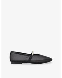 KG by Kurt Geiger - Nella Mesh Ballet Flats - Lyst