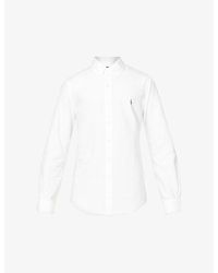 Polo Ralph Lauren - Long-Sleeved Button-Down Slim-Fit Cotton Oxford Shirt - Lyst
