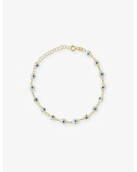 La Maison Du Couturier - Ece London The Nazar Ii 22Ct Vermeil Chain Bracelet - Lyst
