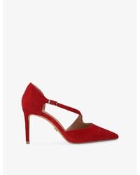 Carvela Kurt Geiger - Lorita Suede Heeled Courts - Lyst
