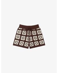 OMNES - Marisol Knitted Cotton Shorts - Lyst