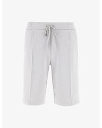BOGGI - Scuba Elasticated-Waist Stretch Cotton-Blend Bermuda Shorts - Lyst