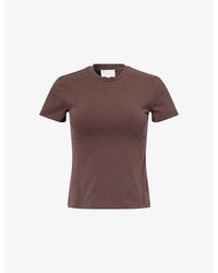 Sisterly Tribe - Cosy Soft Round-Neck Stretch-Cotton T-Shirt - Lyst