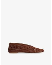 Dune - Harleyn Open-Wave Ballet Flats - Lyst