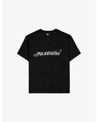 The Kooples - Logo-Print Short-Sleeve Cotton T-Shirt - Lyst