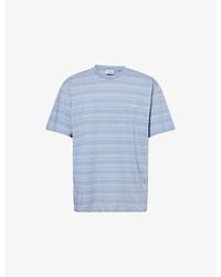 Carhartt - Brodine Striped-Print Cotton-Jersey T-Shirt - Lyst