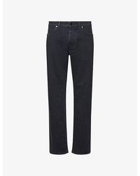 Stone Island - Slim-Fit Straight-Leg Stretch-Denim Jeans - Lyst