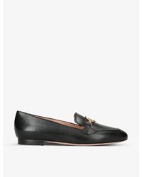 Bally - Obrien Chain-embellished Leather Loafers - Lyst