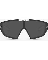 Versace - Ve4461 Irregular-frame Acetate Sunglasses - Lyst