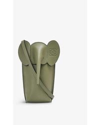 Loewe - Elephant Leather Cross-body Bag - Lyst
