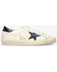 Golden Goose - Super-star Leather Low-top Trainers - Lyst
