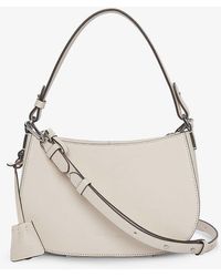The White Company - Adjustable And Removeable-strap Leather Crossbody Bag - Lyst