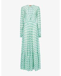 Missoni - Cut-Out Floral-Print Knitted Cover-Up - Lyst