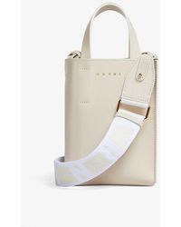 Marni - Museo Leather Tote Bag - Lyst