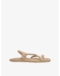 FLOWZE - Flò Square Woven Sandals - Lyst