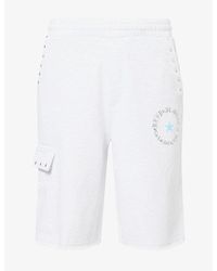 Twojeys - Keep It Real Cotton-Jersey Sweat Shorts - Lyst