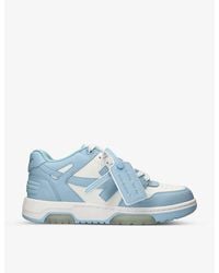 Off-White c/o Virgil Abloh - Out Of Office Leather Low-Top Trainers - Lyst