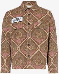Honor The Gift - Work Branded Relaxed-fit Denim Shirt - Lyst