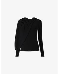 eem - Scarf Detail Knitted Top - Lyst