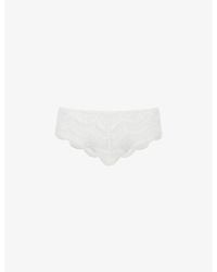 Simone Perele - Karma Mid-Rise Stretch-Lace Briefs - Lyst