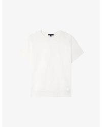 Soeur - Basic Cotton-Jersey T-Shirt - Lyst