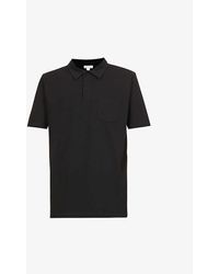 Sunspel - Riviera Slim-fit Cotton-piqué Polo Shirt - Lyst