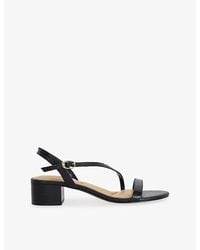 Dune - Jolene Leather Heeled Sandals - Lyst