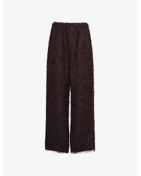 Frankie Shop - Baxter Wide-Leg Fringed Trousers - Lyst