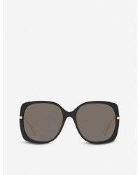 Gucci - gg0511s 57 gg0511s 57 Metal And Acetate Rectangle-frame Sunglasses - Lyst